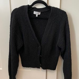 & Other Stories black cardigan. 100% cotton